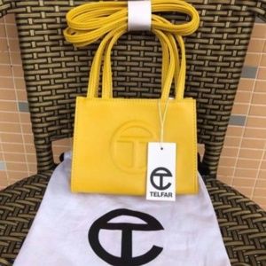 Telfar Small Yellow Shopping Bag💛- BRAND NEW ❗️SHIPS NOW❗️